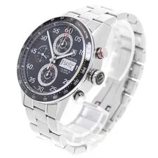 TAG Heuer — TAG Heuer Carrera Calibre 16 CV2A10 44mm SS Black #C16799 — Watch — resale