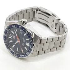 TAG Heuer S Formula 1 WAZ1010 Blue Dial Quartz Finished From Japa 2