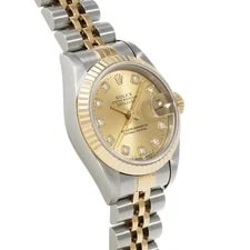 Rolex Datejust 69173G 26mm Stainless Steel Champagne #WW1778 3