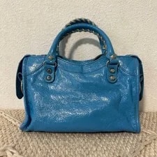 Balenciaga Classic Mini City 300295 Studs Crossbody Auth Y2K 2