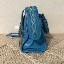 Balenciaga Classic Mini City 300295 Studs Crossbody Auth Y2K 3