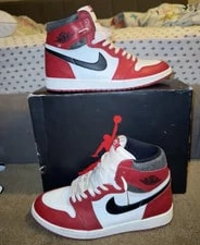 Jordan — Jordan Air 1 High Top Lace-Up Basketball — Sneaker — deal