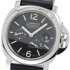 Panerai — Panerai Luminor PAM00090 Power Reserve Black Dial Automatic Watch_953509 — Watch — resale
