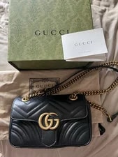 Gucci GG Marmont Matelasse Chain Mini 2