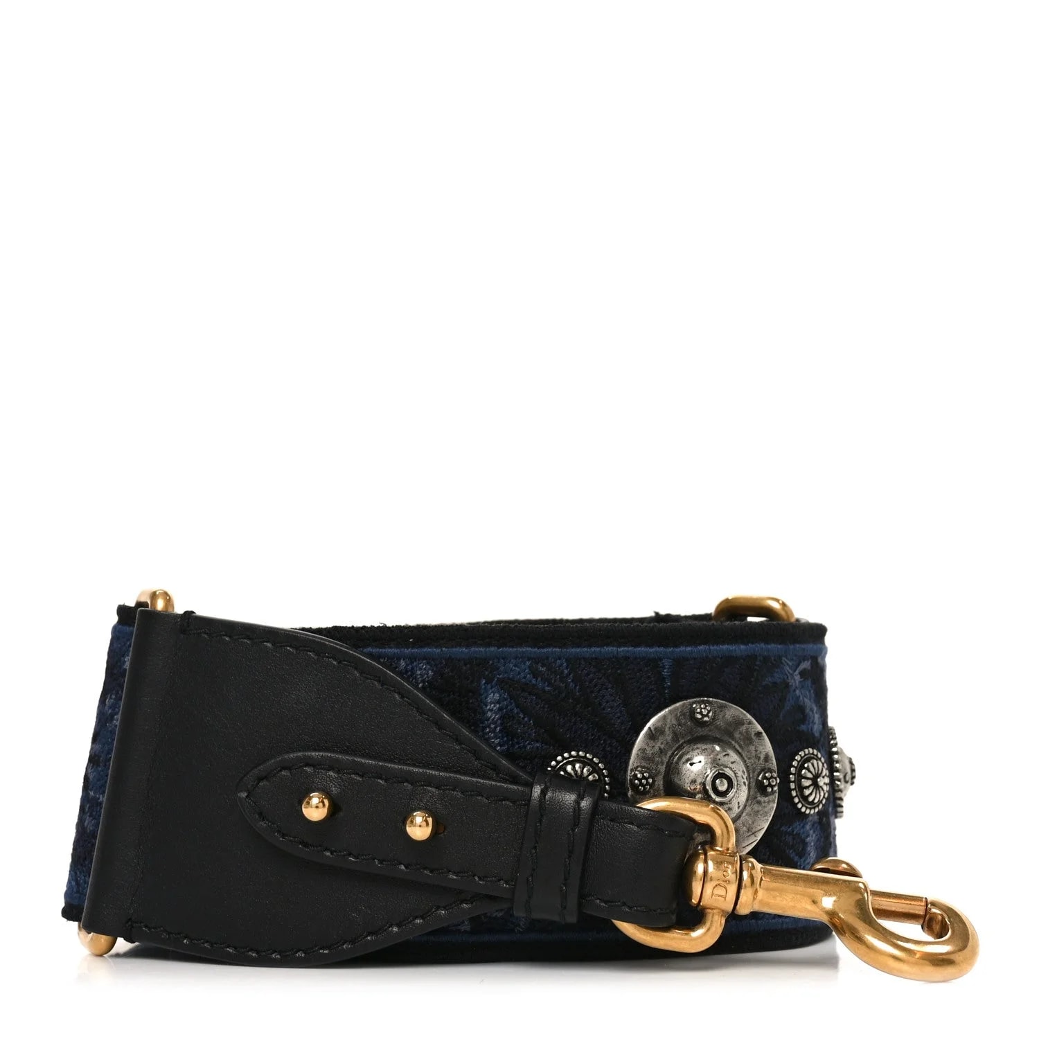 Dior — Embroidered Studded KaleiDiorscopic Shoulder Strap — Accessory — resale
