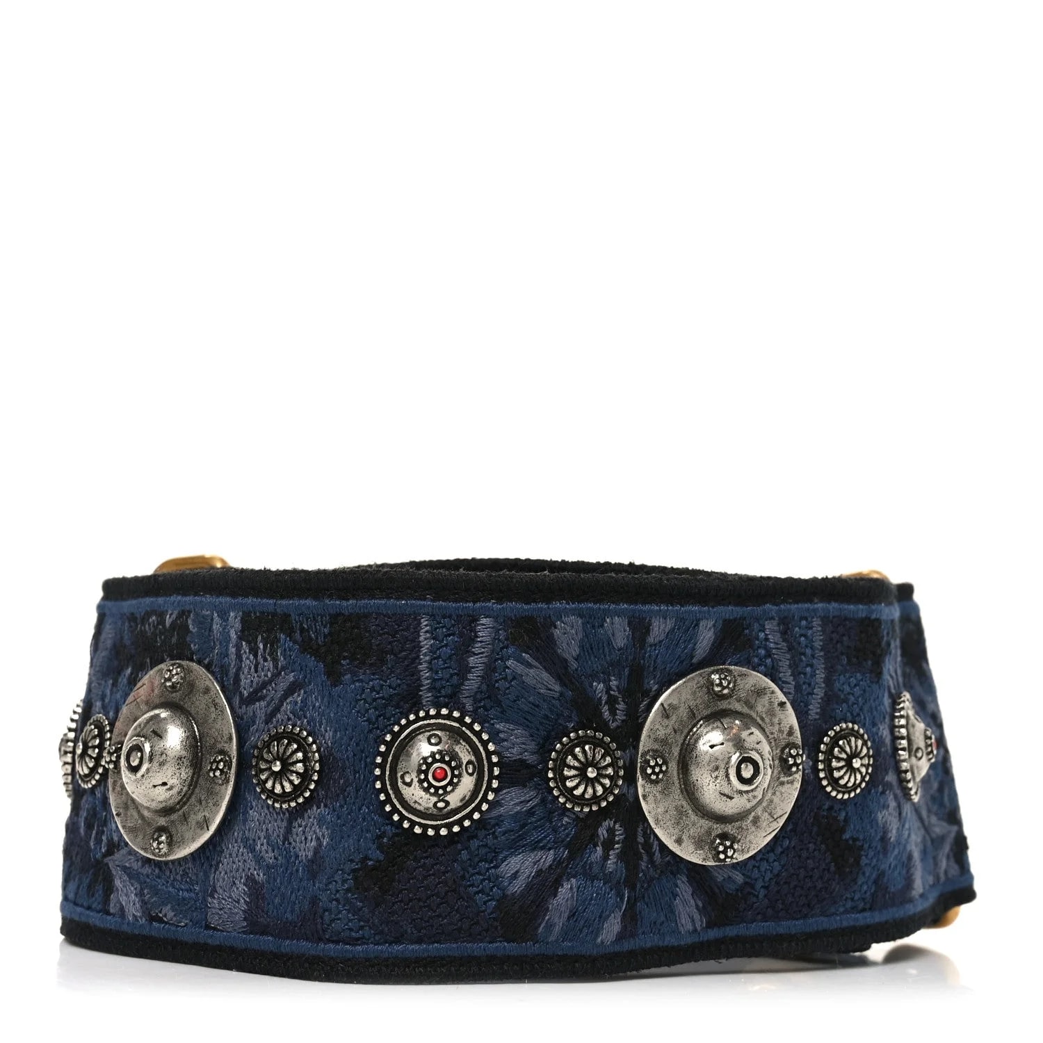 Embroidered Studded KaleiDiorscopic Shoulder Strap 2