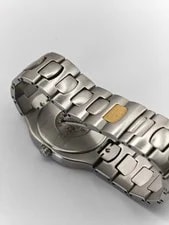 Omega Seamaster Polaris 18k Solid Gold Bezel Circa 1993 3