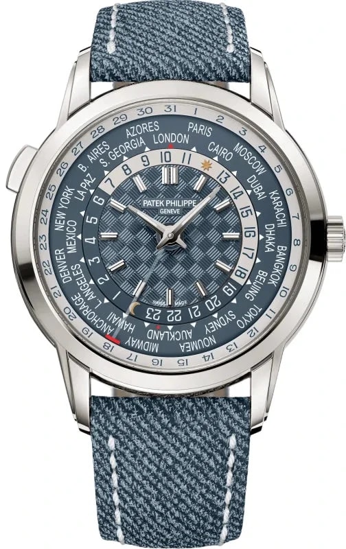 Worldofluxuryus — Patek Philippe Complicated Watches World Time 18k White Gold — Watch — resale