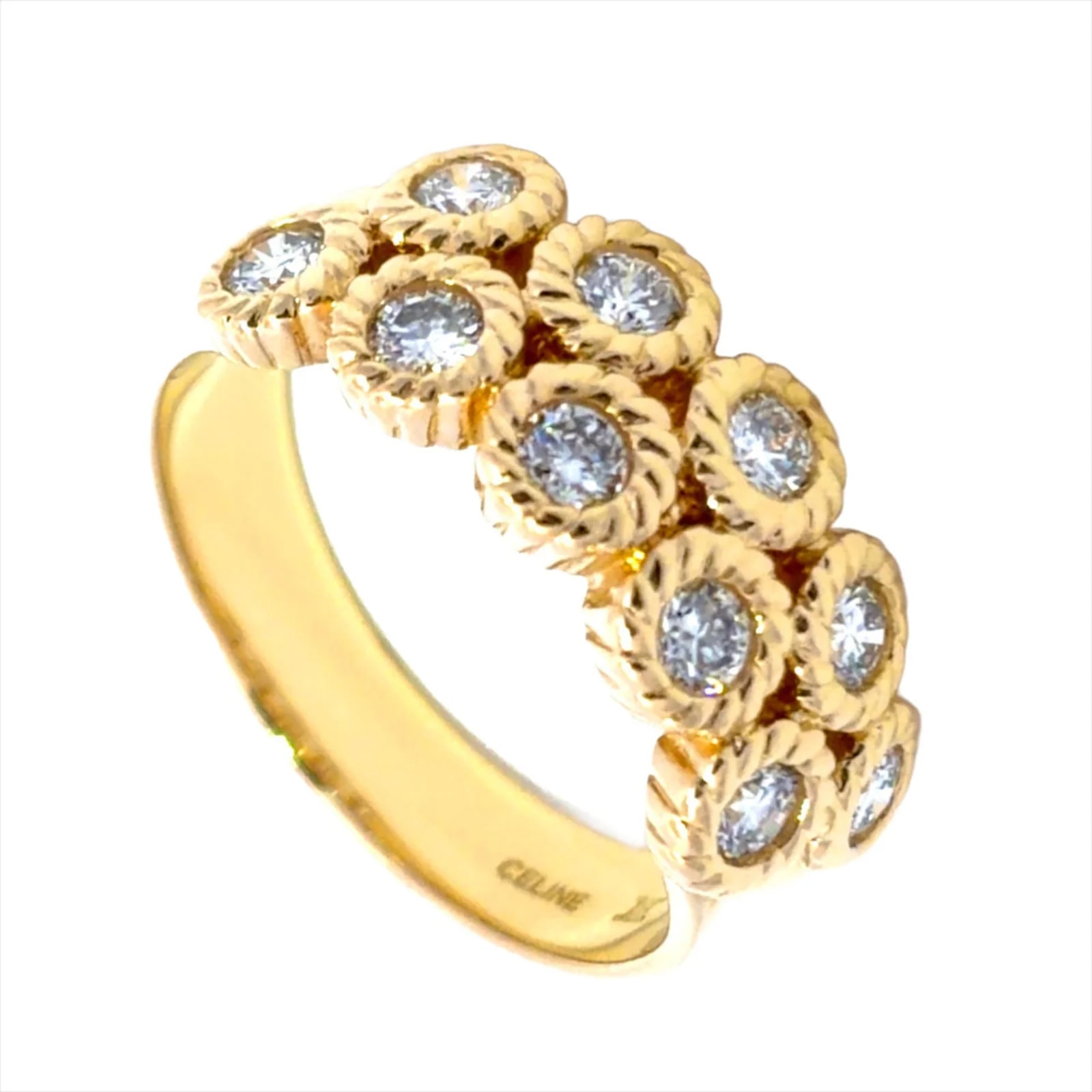 Celine — Celine Yellow Gold (18K) Band — Jewelry — resale