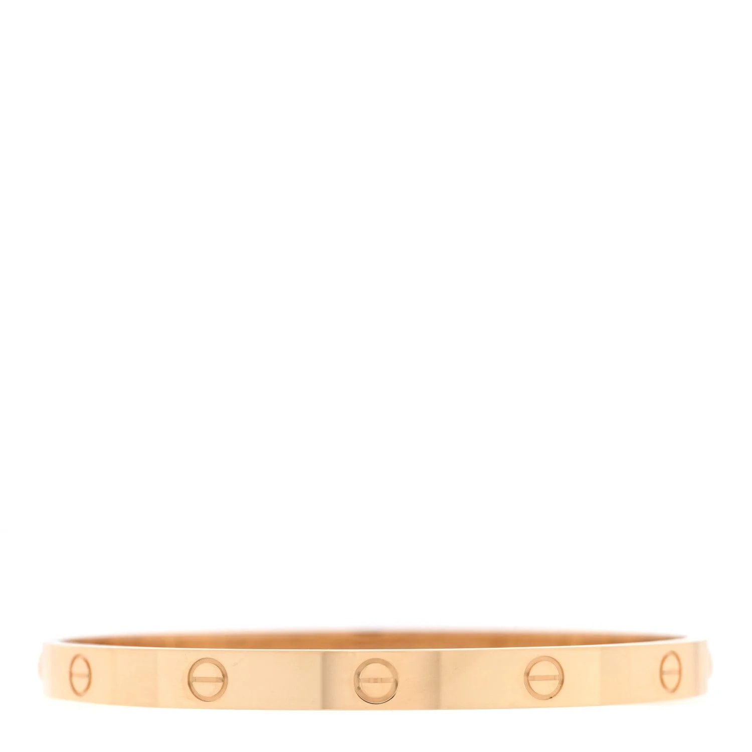 Cartier — 18K Yellow Gold Love Bracelet 20 — Jewelry — resale