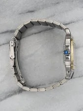 Cartier Santos Ref 2961 80s White Roman Dial 29x41mm Two Tone 4