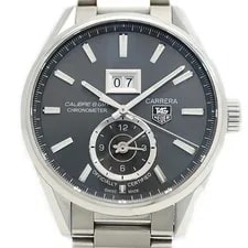 TAG Heuer — TAG Heuer Carrera Caliber 8 GMT WAR5012-2 Gray Automatic — Watch — resale