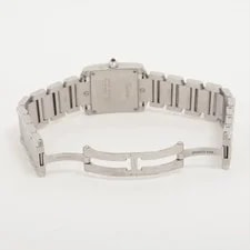 Cartier Tank Francaise SM W51008Q3 SS QZ Silver-Face 3 Extra Links 4