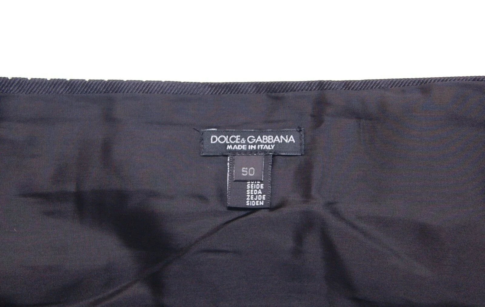 Dolce & Gabbana Waist Smoking Tuxedo Cummerbund Belt 4