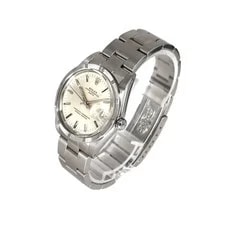 Rolex Oyster PerpetualDate 15010 Stainless Steel Silver Diamond 34.0mm #KNW2648 2