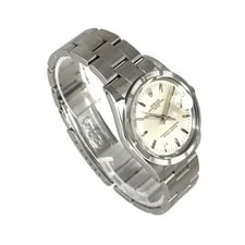 Rolex Oyster PerpetualDate 15010 Stainless Steel Silver Diamond 34.0mm #KNW2648 3