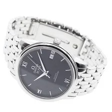 Omega DE Ville Prestige 424.10.37.20.01.001 37mm SS Black #C8034 2
