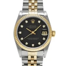 Rolex — Rolex Datejust 31 68273G Black/diamond 722847 — Watch — resale