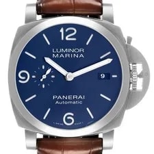 Panerai — Panerai Luminor Marina Quaranta Steel Blue Dial PAM01370 — Watch — resale