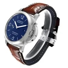 Panerai Luminor Marina Quaranta Steel Blue Dial PAM01370 4
