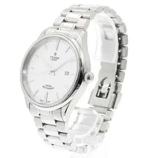 Tudor Style 12500 Date 3P Diamond Silver Dial Automatic Watch_920848 2