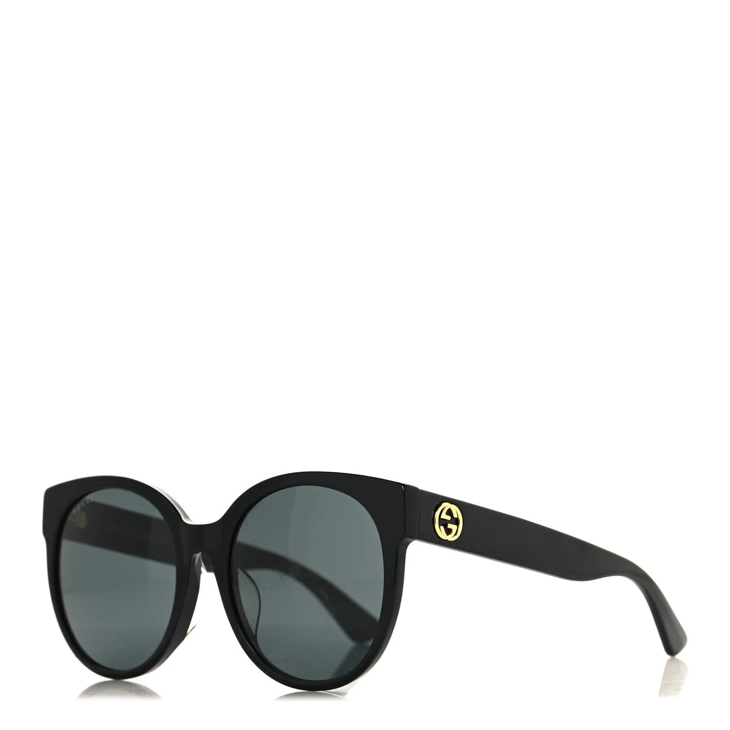 Gucci — Acetate Round Sunglasses GG0035S — Accessory — resale