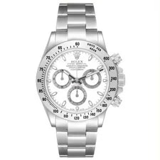 Rolex Daytona Steel White Dial 116520 2