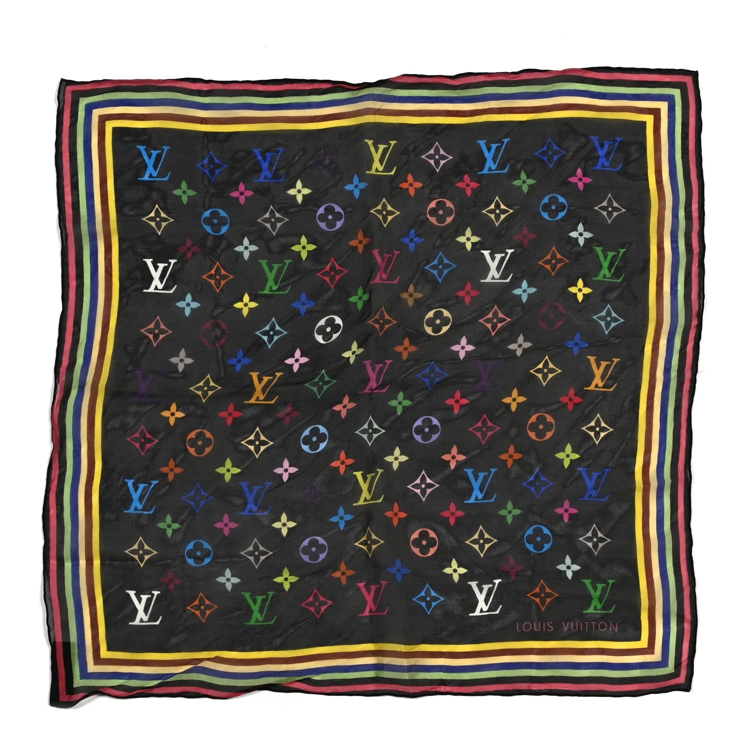Louis Vuitton — Square Scarf — Accessory — resale