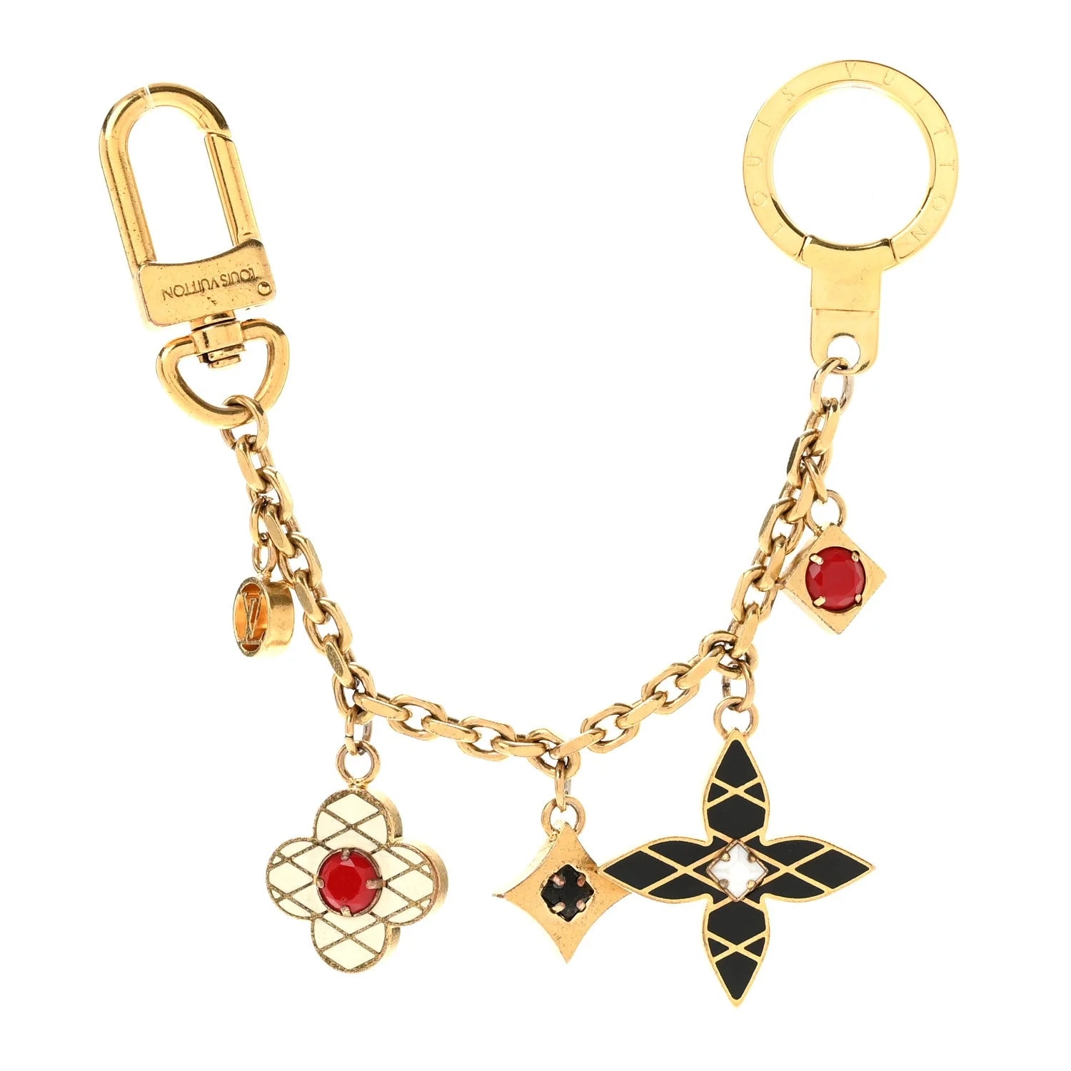 Louis Vuitton — Malletage Blossom Bag Charm Chain — Accessory — resale