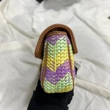 Gucci 446744 GG Marmont -Color Chevron Mini Crossbody 4