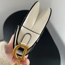 Christian Dior Bag PM Top Handle White Gold Classic 4