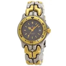 TAG Heuer WG1320 2 Sel Date Professional SS SSxGP S From Japan 2