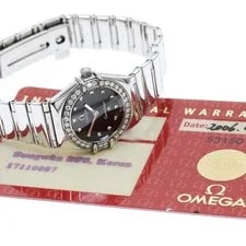 Omega — Omega Constellation Minimaichoice 1465.51 22mm SS Black #C8751 — Watch — resale