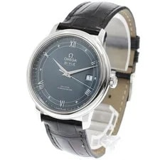 Omega DE Ville Prestige 424.13.40.20.03.002 40mm SS Navy #C6386 2