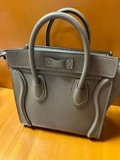 Celine Luggage Shopper Griege 2-Way Included Care 2