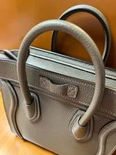 Celine Luggage Shopper Griege 2-Way Included Care 4