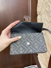 Fendi Color Clash Mini Baguette Crossbody 4