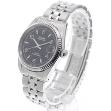 Tudor — Tudor Prince Date 72034 32mm SS Black #C8305 — Watch — resale