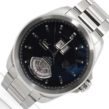 Tag Heuer Grand Carrera GMT 43MM Caliber 8 Automatic Steel 152314529 2