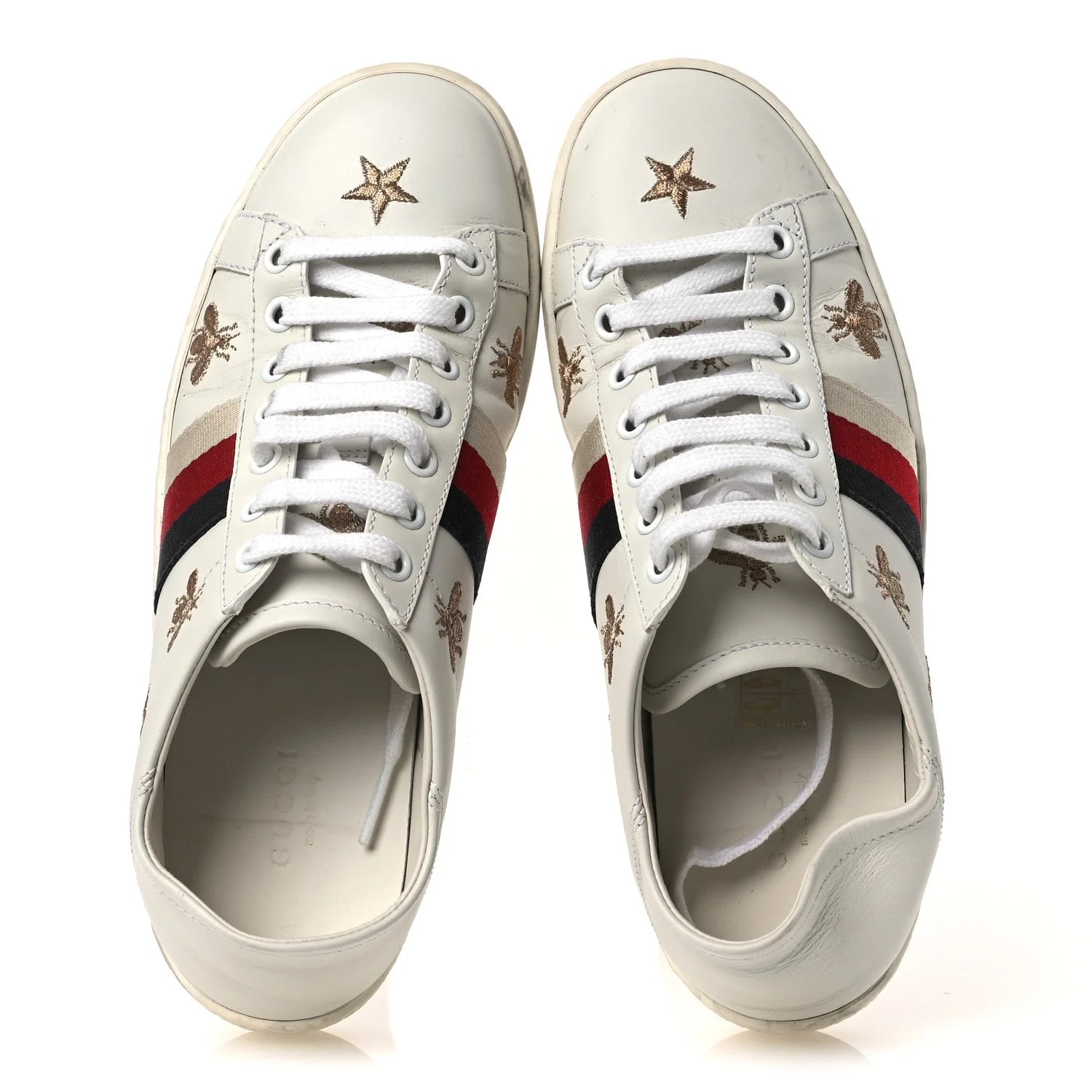 Bee Star Embroidered Sylvie Web Ace Sneakers 2