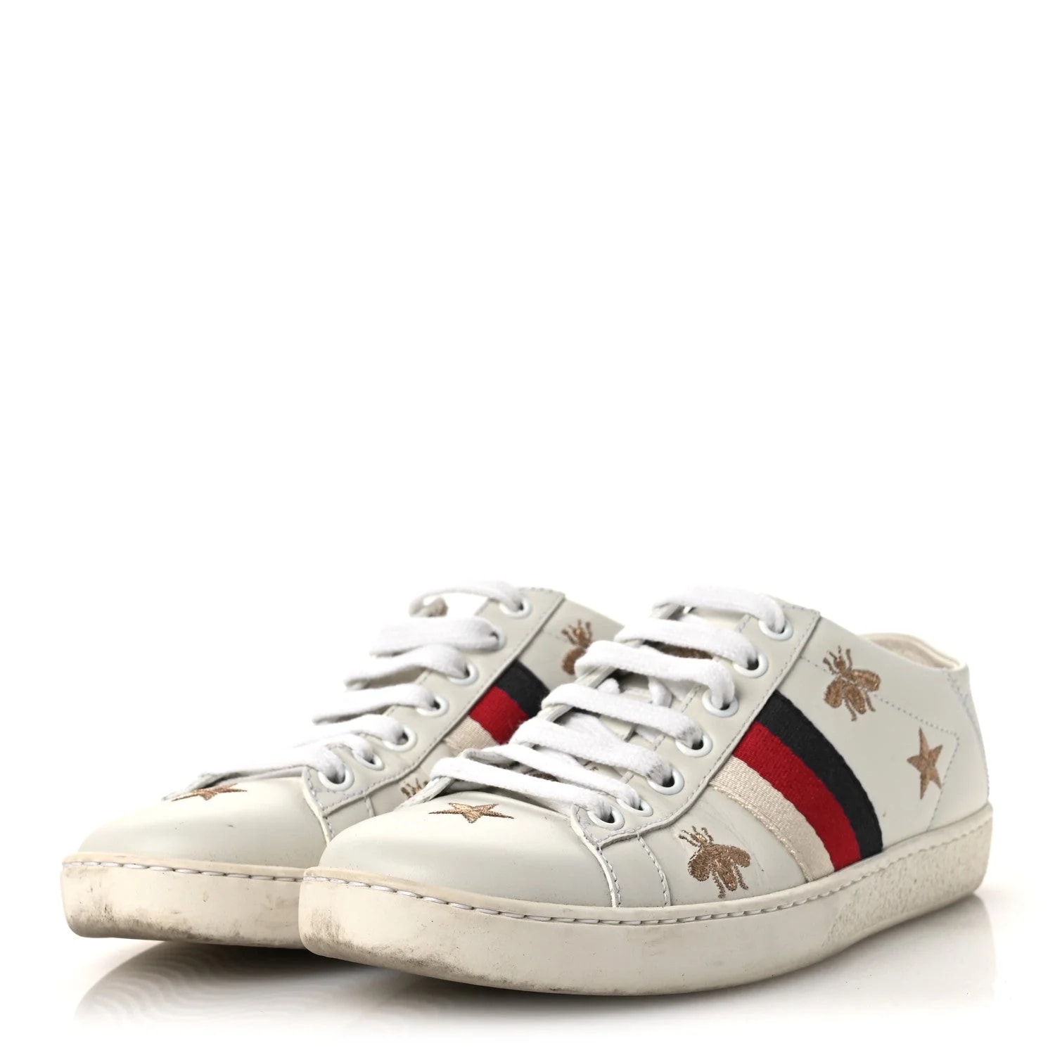 Bee Star Embroidered Sylvie Web Ace Sneakers 4