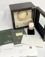 Audemars Piguet 25820OR.OO.0944OR.01 18K Rose Gold Mother of Pearl Dial 2
