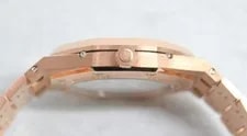 Audemars Piguet 25820OR.OO.0944OR.01 18K Rose Gold Mother of Pearl Dial 3