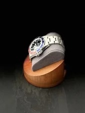 Rolex GMT-Master 1675 Silver Oyster Bracelet With Blue and Red Bezel 4
