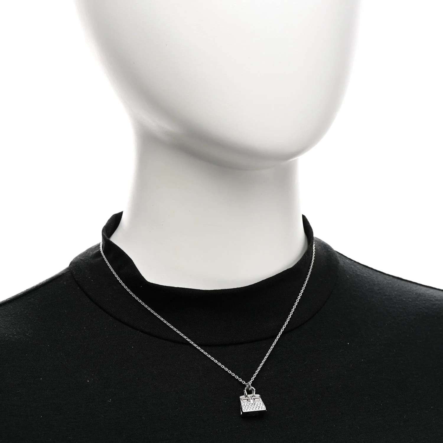 18K White Gold Birkin Amulettes 2