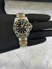 Rolex — Rolex GMT-Master II Black Dial on Oyster 116713LN With Box — Watch — resale