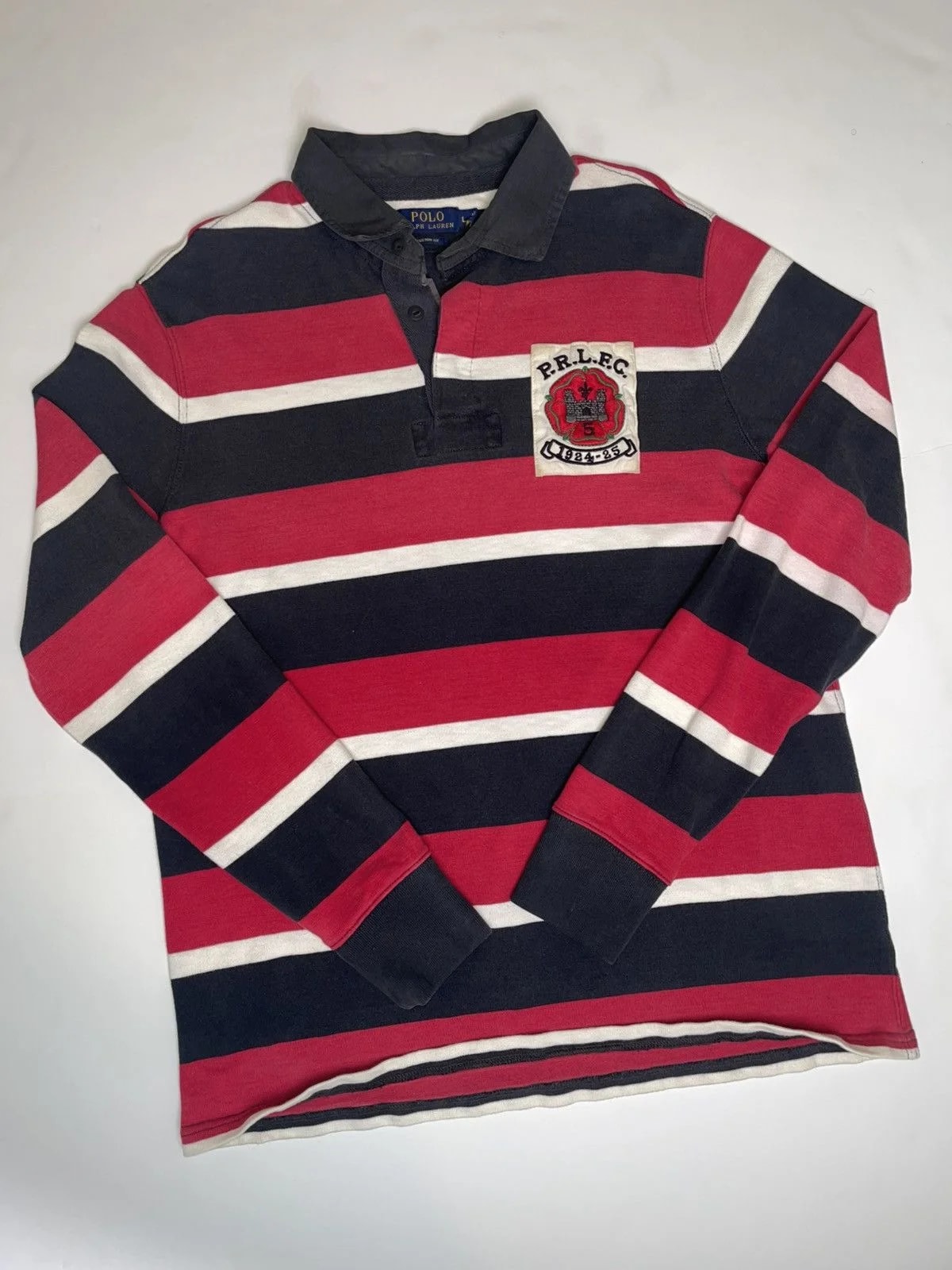 Polo Ralph Lauren — VTG Polo Ralph Lauren P.r.l.f.c. Rugby — streetwear — resale