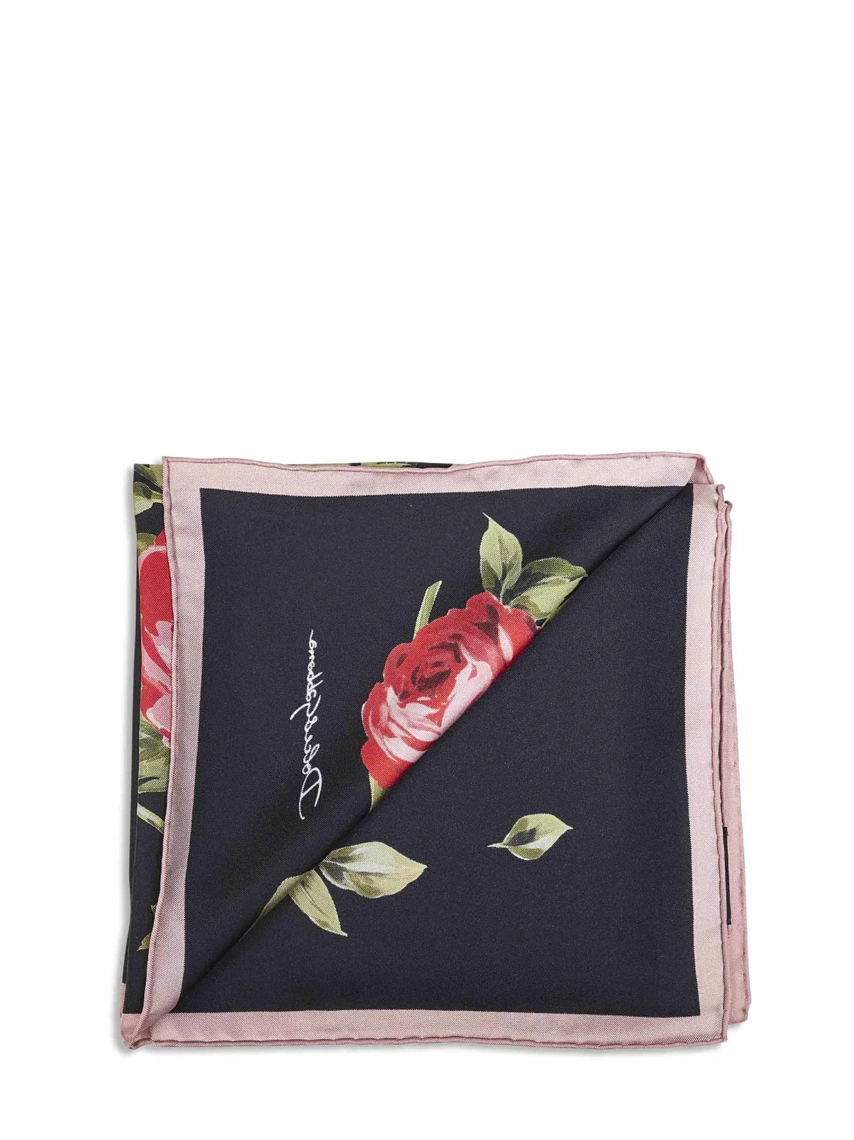 Dolce & Gabbana Bouquet Floral Twill Scarf — Scarfs 2