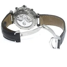 Cartier Pasha 38 W3107355 38mm SS Gray #C4715 3