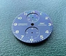 Authentic IWC Portugieser Chronograph IW371606 ø37.5mm Blue Dial - OC#1324 2